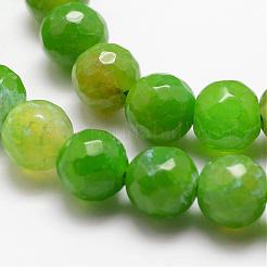 Natural Agate Bead Strands&nbsp;G-K166-07F-6mm