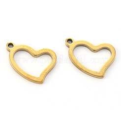 PVD Vacuum Plating 304 Stainless Steel Charms&nbsp;STAS-N092-62G