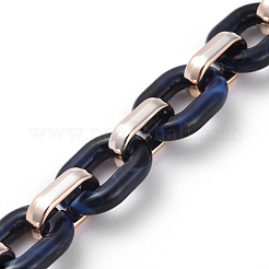 Imitation Gemstone Style Acrylic Handmade Cable Chains&nbsp;AJEW-JB00517-07