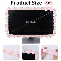 1Pc Polyester Lace Computer Frame Cover&nbsp;AJEW-CN0007-75B