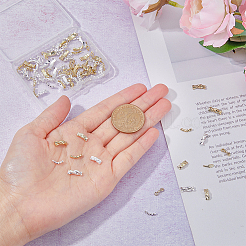100Pcs 10 Style Alloy Cabochons&nbsp;MRMJ-HY0001-22