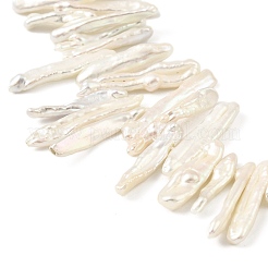 Natural Baroque Keshi Pearl Beads Strands&nbsp;PEAR-B004-02A-02A