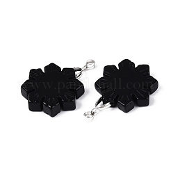 Natural Obsidian Pendants&nbsp;G-T144-12K