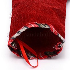 Santa Claus Cloth Hanging Christmas Stocking&nbsp;LS-HJEW-SZC0004-17
