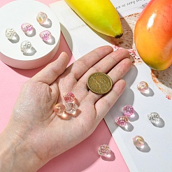 15Pcs 3 Styles Transparent Glass Beads&nbsp;GLAA-YW0003-69