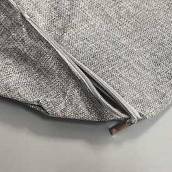 Cotton and Linen Quilt Storage Zipper Bags with Handle&nbsp;ABAG-WH0072-035B-01
