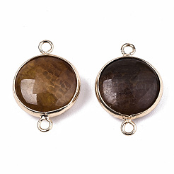 Natural Agate Links Connectors&nbsp;LS-G-N326-85D