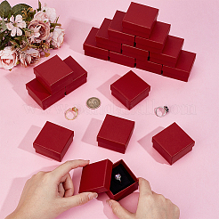 Square Cardboard Jewelry Storage Boxes&nbsp;CON-WH0115-35B