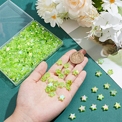 300Pcs Eco-Friendly Transparent Acrylic Beads&nbsp;OACR-SC0001-68B