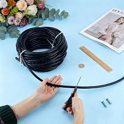 Silcone Hollow Round Cord&nbsp;SIL-WH0028-013A-02