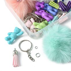 DIY Bear Keychain Making Kits&nbsp;DIY-FS0009-14