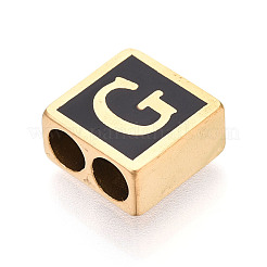 304 Stainless Steel Black Enamel Square Spacer Bars&nbsp;STAS-T073-58G-G