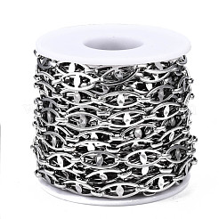 Tarnish Resistant 304 Stainless Steel Mariner Link Chains&nbsp;CHS-T003-09P-NF