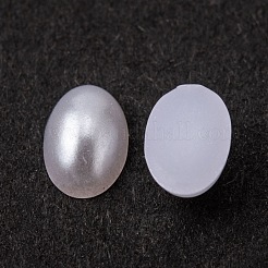 ABS Plastic Imitation Pearl Cabochons&nbsp;SACR-R755-6x4mm-Z9