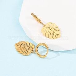 304 Stainless Steel Hoop Earrings&nbsp;EJEW-F393-19G