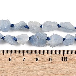 Raw Rough Natural Aquamarine Beads Strands&nbsp;G-D101-A05-01