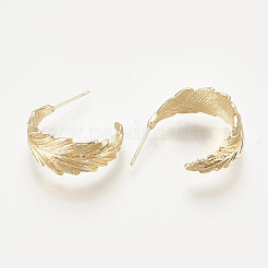 Brass Stud Earrings&nbsp;X-KK-T027-83G