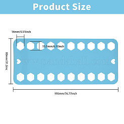16Pcs 8 Colors Plastic Embroidery Thread Plate&nbsp;DIY-GL0004-64