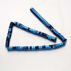Electroplate Non-magnetic Synthetic Hematite Bead Strands&nbsp;G-F300-15-05