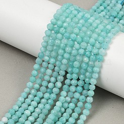Natural Amazonite Beads Strands&nbsp;G-E411-43-4mm