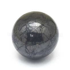 Natural Shungite Sphere Beads&nbsp;G-F675-01