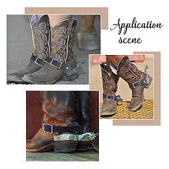 2 Pairs Leather Spur Straps&nbsp;FIND-FH0011-13