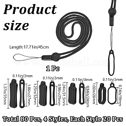 1Pc Adjustable Polyester Neck Lanyard&nbsp;AJEW-CP0007-90