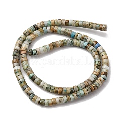 Natural Yellow Turquoise(Jasper) Beads Strands&nbsp;G-L624-I05-2x4mm