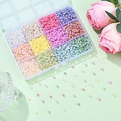 2568Pcs 12 Colors 6/0 Glass Seed Beads&nbsp;SEED-YW0003-16