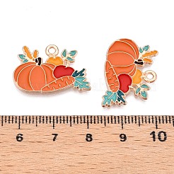 Thanksgiving Day Theme Alloy Enamel Pendants&nbsp;LS-ENAM-T020-35E
