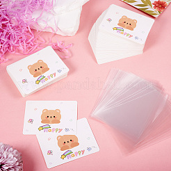 100Pcs Foldable Paper Hanging Header&nbsp;CDIS-TA0001-25