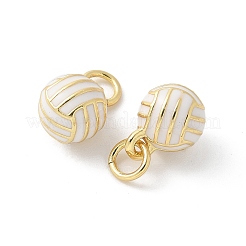 Brass Enamel Pendants&nbsp;X-KK-P294-38G-02