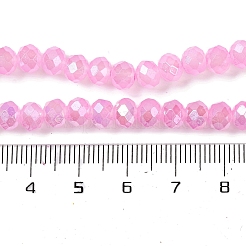 Baking Electroplate Glass Beads Strands&nbsp;DGLA-A039-J6MM-B18