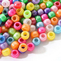 Plastic Pearlized Beads&nbsp;KY-YW0001-09
