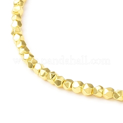 Electroplated Synthetic Non-magnetic Hematite Beads Strands&nbsp;G-F740-05