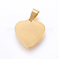 304 Stainless Steel Pendants&nbsp;STAS-H458-05G