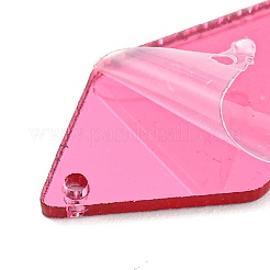 Pentagon Tie Acrylic Sew On Mirror Rhinestones&nbsp;MACR-G065-07A-02