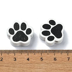 Pet Theme Wood Beads&nbsp;LS-WOOD-D027-04B