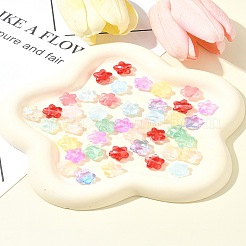 30Pcs Baking Paint Glass Beads&nbsp;GLAA-FS0001-99D