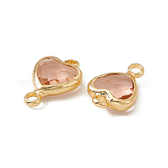 Transparent K9 Glass Connector Charms&nbsp;GLAA-A005-31LG-07