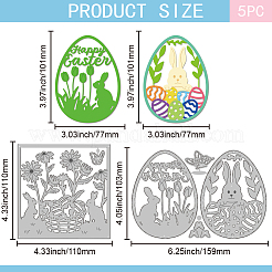 Easter Theme Carbon Steel Cutting Dies Stencils&nbsp;DIY-WH0309-3560