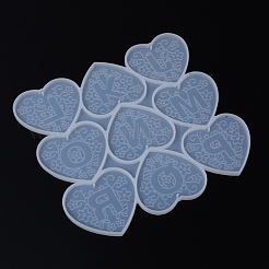 DIY Keychain Molds&nbsp;AJEW-TAC0027-01A