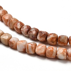 Natural Red Netstone Beads Strands&nbsp;G-H078-C17-01