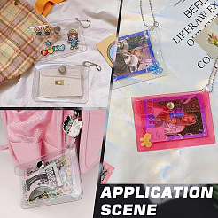 Rectangle Plastic ID Pouch&nbsp;HJEW-WH0036-168A