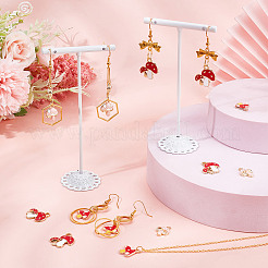60Pcs 3 Styles Alloy Enamel Pendants&nbsp;ENAM-SC0003-02