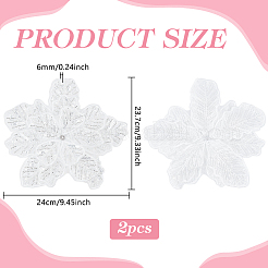 2Pcs Polyester Decorative Corsages for Clothing Accessories&nbsp;PATC-BC0001-33C
