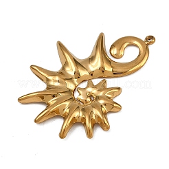 304 Stainless Steel Pendants&nbsp;STAS-G363-01G