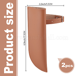 PU Leather Flagpole Holder&nbsp;DIY-WH0888-161