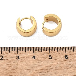 201 Stainless Steel Wide Huggie Hoop Earrings&nbsp;EJEW-D354-16G