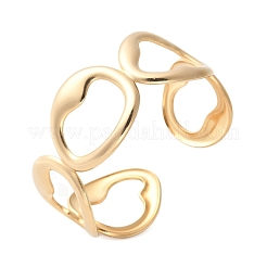 304 Stainless Steel Cuff Bangles for Women&nbsp;BJEW-U032-03G